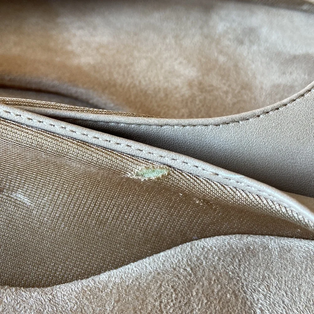 Naturalizer Cream Tan Flats, 8.5 - Picture 4 of 6